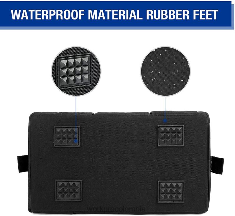 WORKPRO Bolsa de herramientas de 14 pulgadas, organizador de herramientas con múltiples bolsillos y correa para el hombro ajustable JP02P31 almacenamiento útil