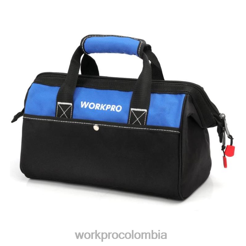 WORKPRO Bolsa de mano para herramientas de boca ancha de 13 pulgadas JP02P28 almacenamiento útil