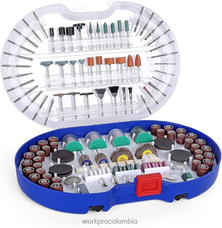 WORKPRO Kit de accesorios de herramientas rotativas de 276 Uds., corte, tallado y pulido, ajuste universal JP02P191 herramienta moderno
