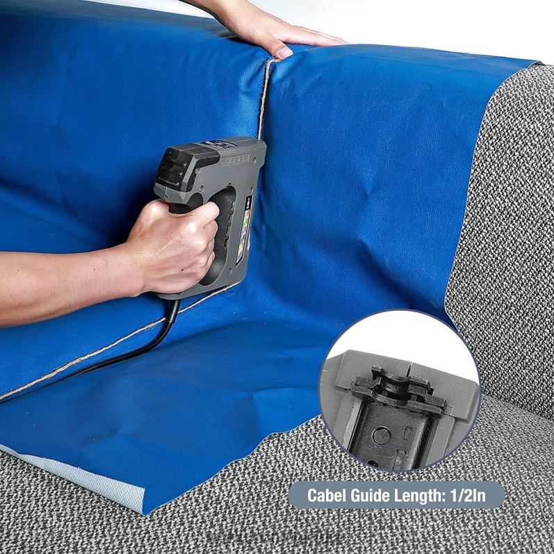 WORKPRO Grapadora eléctrica 6 en 1 de 110v para proyectos de carpintería diy JP02P167 herramienta útil