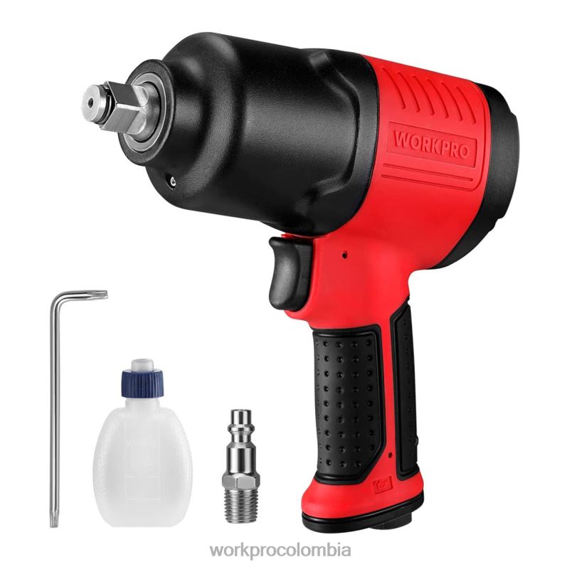 WORKPRO Llave de impacto neumática para cambio de neumáticos y reparación de automóviles JP02P189 herramienta útil