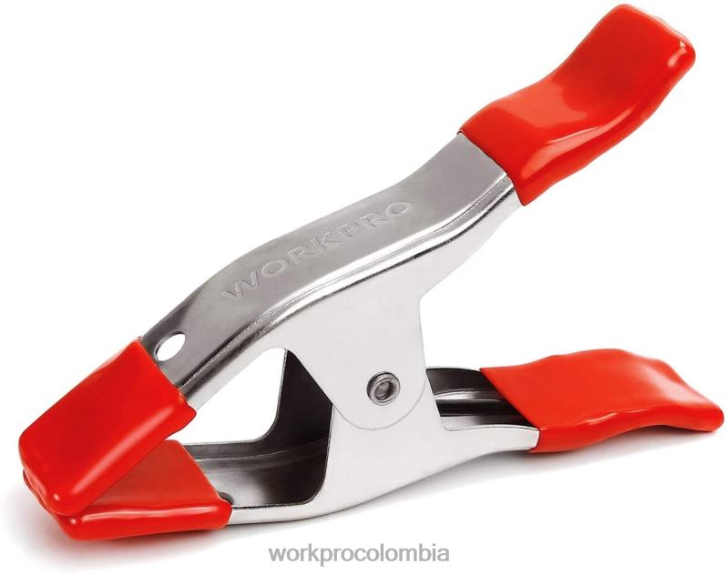 WORKPRO Abrazaderas de resorte de metal de 8 Uds., juego de abrazaderas resistentes de acero niquelado de 6-5/16 pulgadas para agarre de carpintería, estudios fotográficos de camping JP02P122 herramie