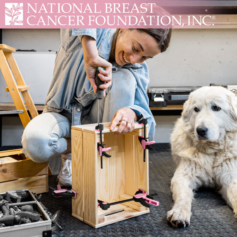 WORKPRO Mini abrazadera/esparcidor de una mano de 4 piezas para carpintería JP02P120 herramienta útil