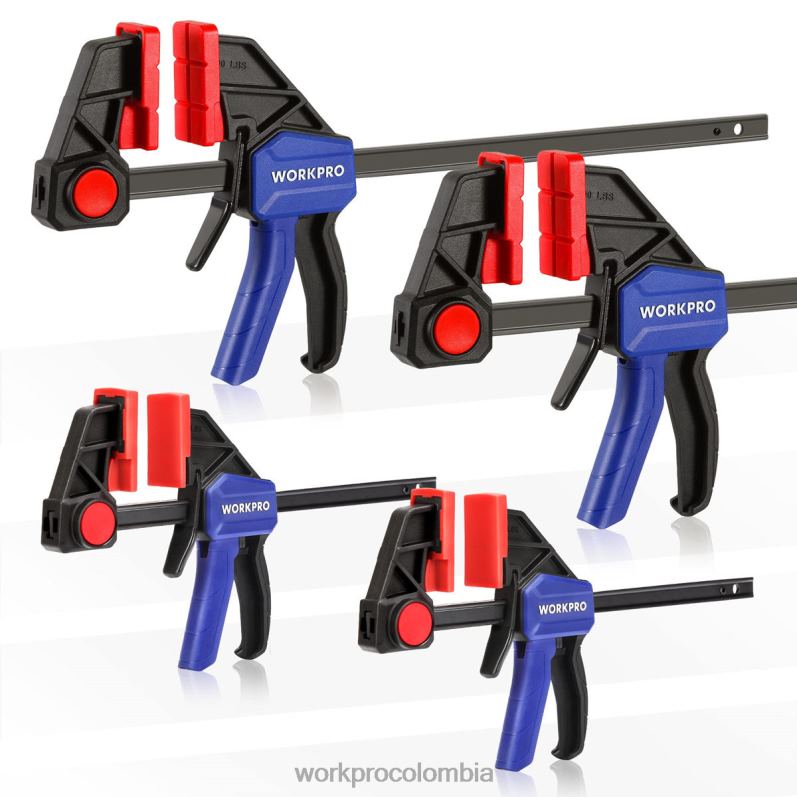 WORKPRO abrazaderas de barra para carpintería, tapa de 150/300 lbs JP02P121 herramienta nuevo