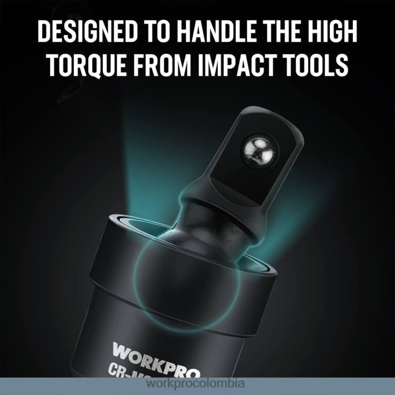 WORKPRO Juego de juntas universales de impacto de 3 piezas JP02P148 herramienta útil