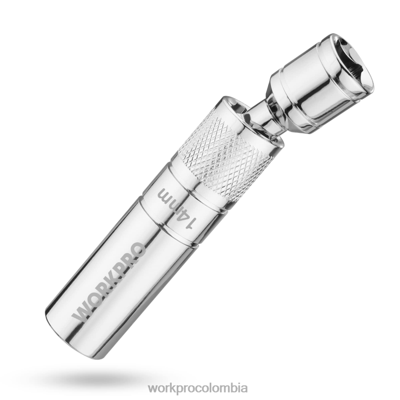 WORKPRO bujía giratoria magnética con enchufe de pared delgada JP02P145 herramienta útil