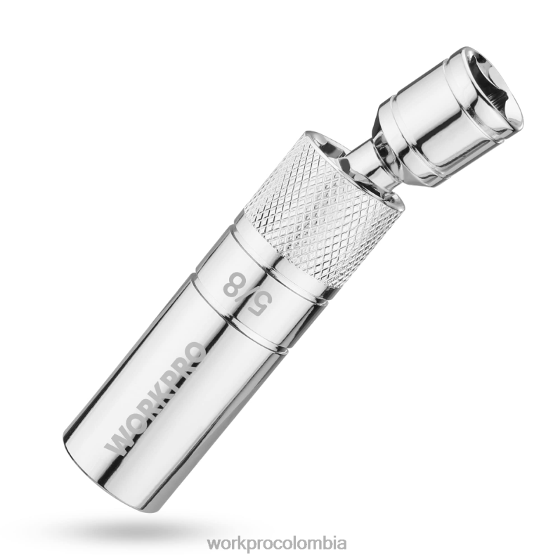 WORKPRO bujía giratoria magnética con enchufe de pared delgada JP02P147 herramienta útil