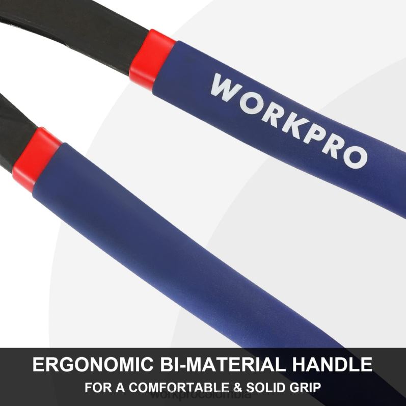 WORKPRO Alicates para juntas ranuradas con agarre cómodo. JP02P71 herramienta útil