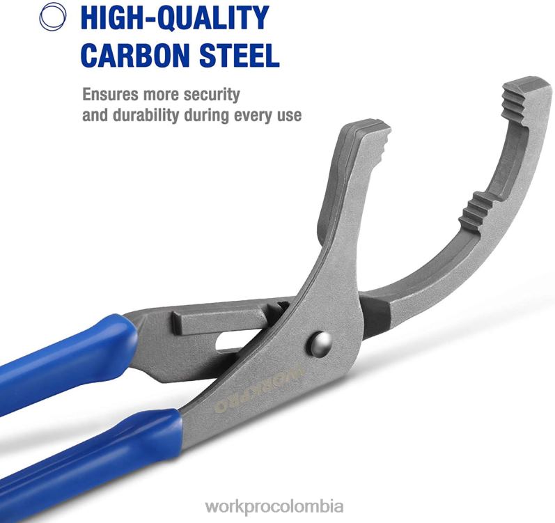 WORKPRO Juego de 2 llaves y alicates para filtro de aceite. JP02P76 herramienta útil