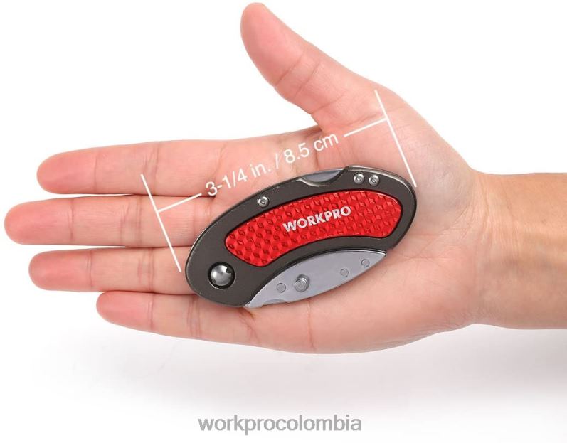 WORKPRO Juego de cuchillos multiusos plegables con hoja de cambio rápido JP02P42 herramienta moderno