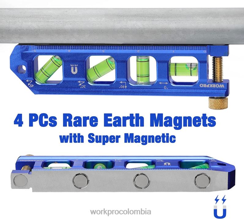 WORKPRO Nivel de flexión de conductos de 6,3 pulgadas. JP02P108 herramienta útil