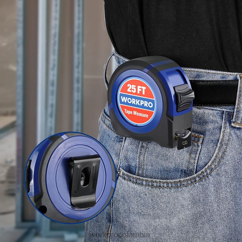 WORKPRO cinta métrica 25 pies JP02P112 herramienta útil