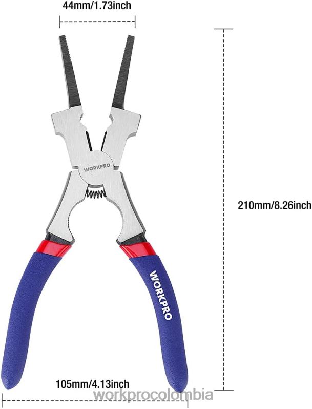 WORKPRO Alicates de soldadura, alicates de soldadura de acero cr-v multifuncionales JP02P74 herramienta nuevo