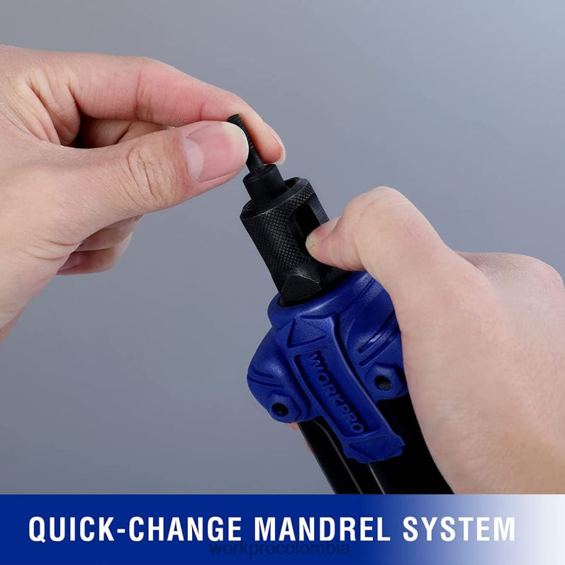 WORKPRO Herramienta para tuercas remachables, 70 Uds., tuercas remachables y estuche de transporte, kit de herramientas manuales roscadas JP02P309 herramienta útil