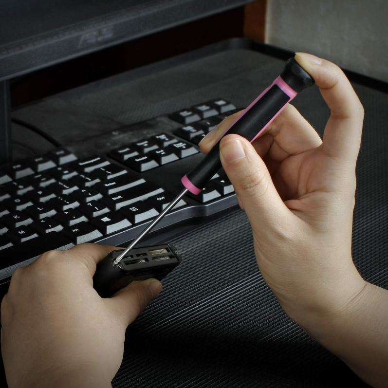 WORKPRO Juego de herramientas de reparación para el hogar de 106 piezas para dama con bolsa de almacenamiento abierta de boca ancha JP02P245 herramienta útil