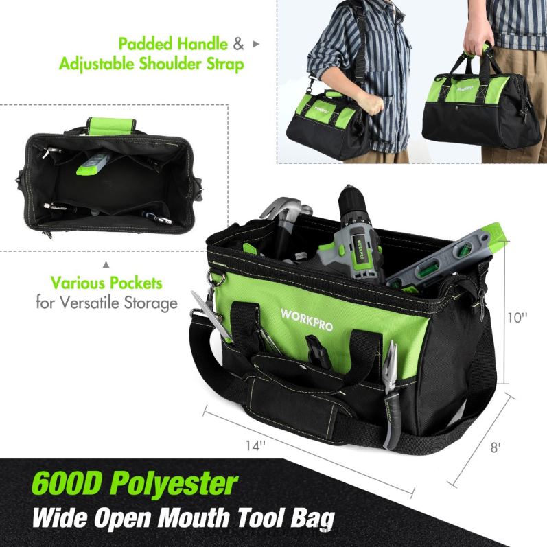 WORKPRO Kit combinado de taladro inalámbrico de 157 piezas con iones de litio inalámbricos de 20 V JP02P259 herramienta rosa/gris