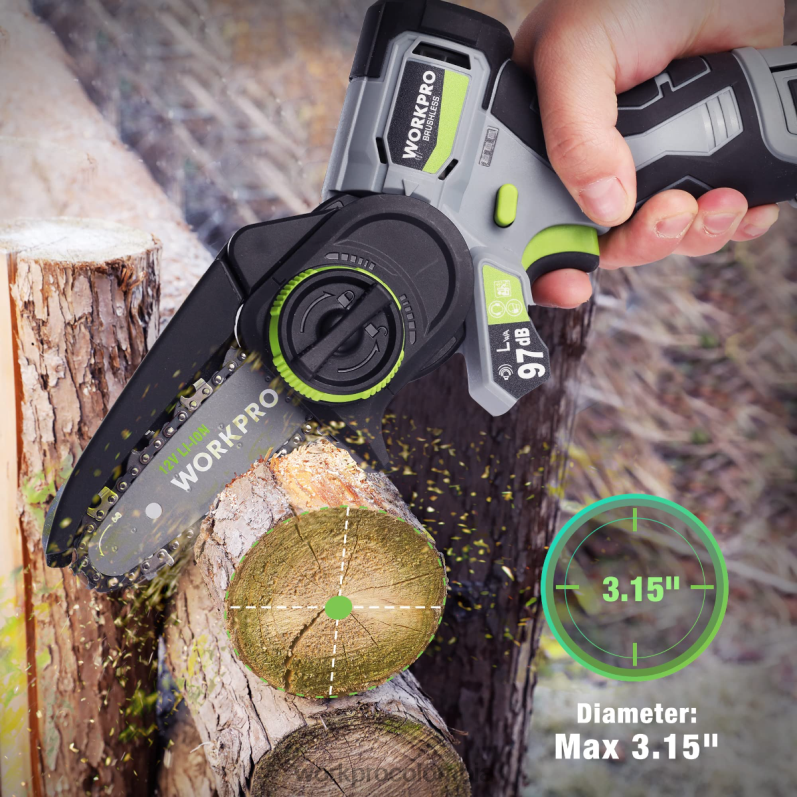 WORKPRO lijadora de banda inalámbrica para detalles, minisierra de cadena, soplador eléctrico, kit combinado de herramientas eléctricas 3 en 1 JP02P296 herramienta moderno